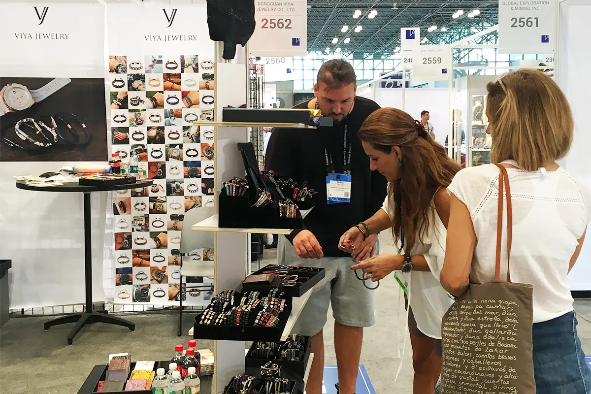 VIYAJEWELRY Attend New York Jewelry Show in 2017