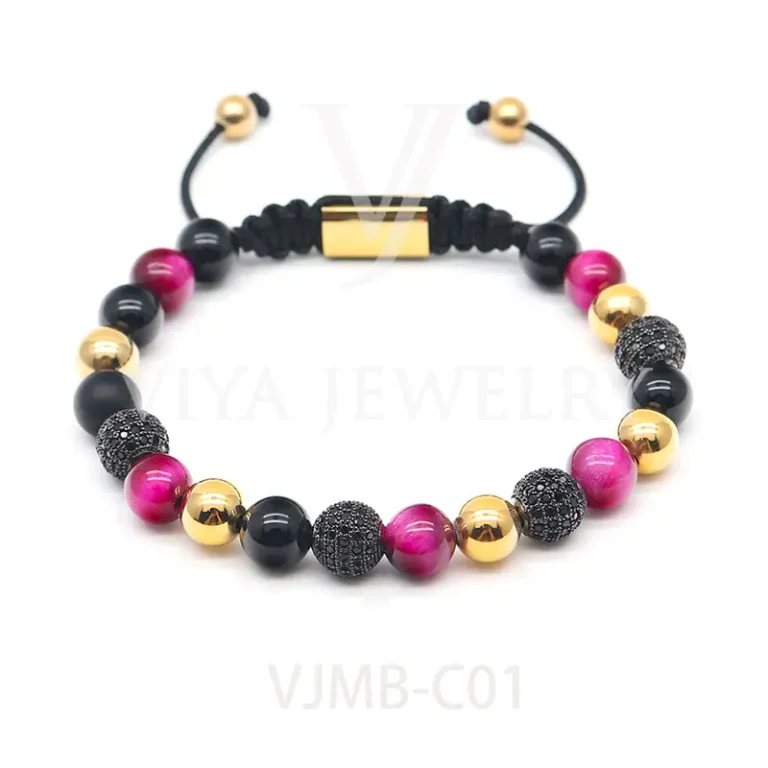 Mixed Tiger eye beads braeclet