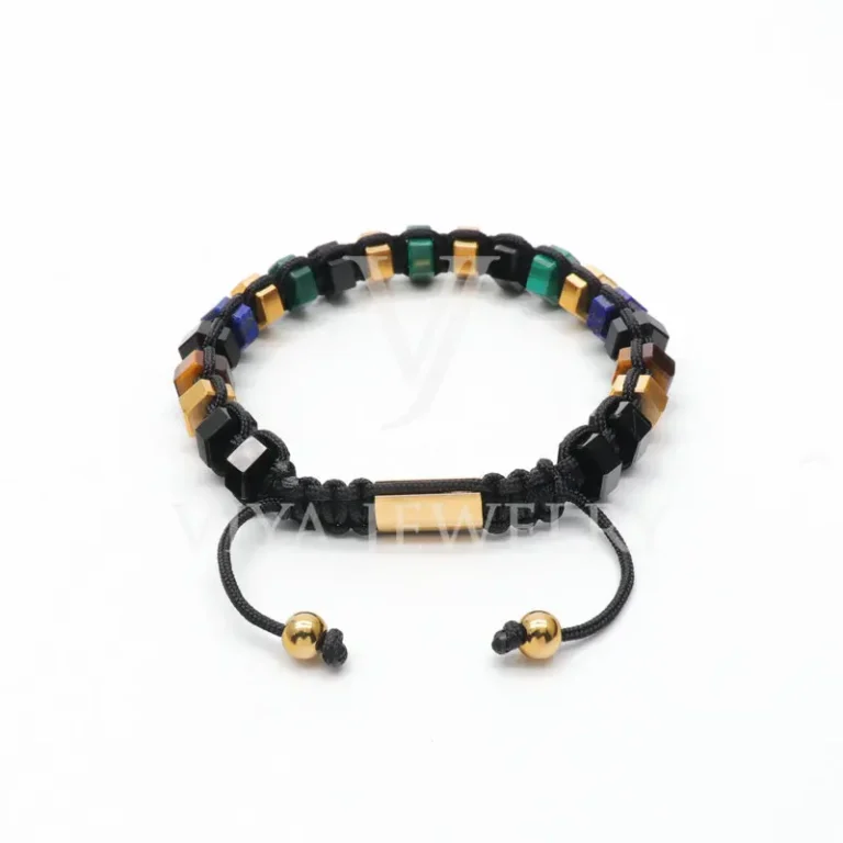 Hexagon Beads Bracelet